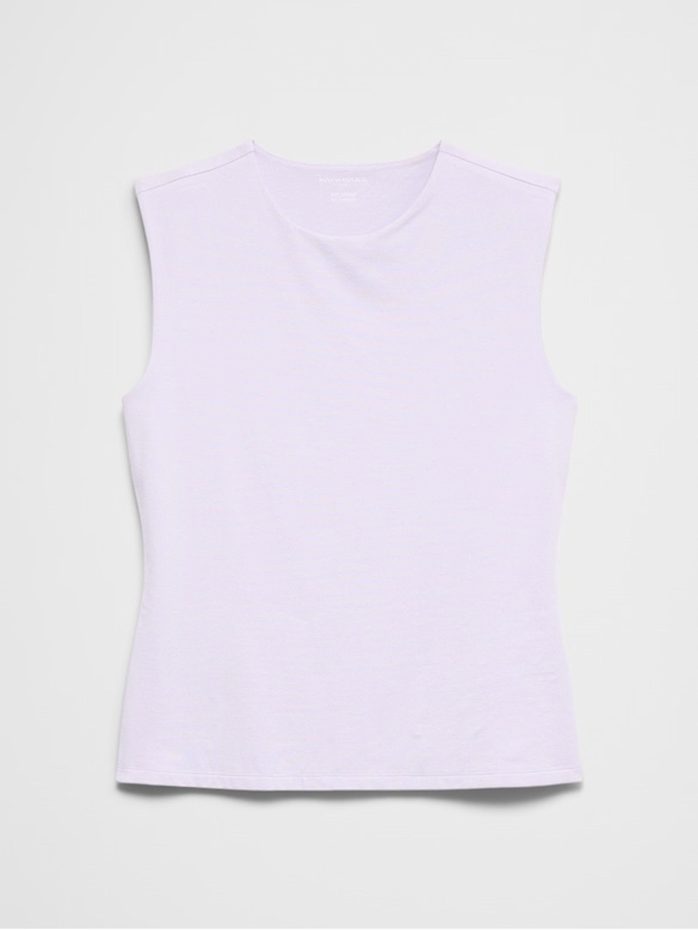 Sleeveless Crewneck Tank Top - Lavender